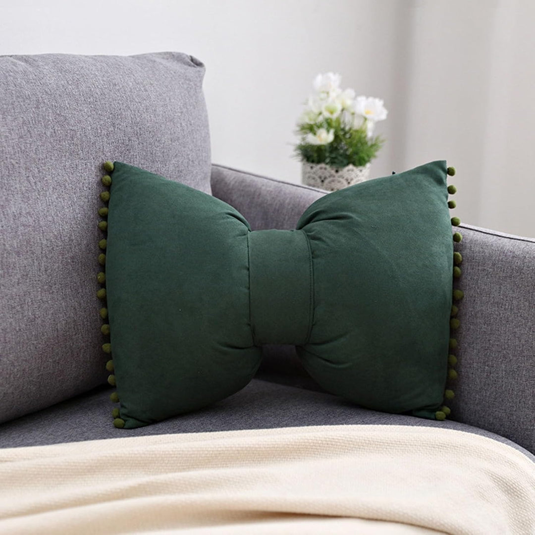 Classic Bow-Tie Decorative Pillow