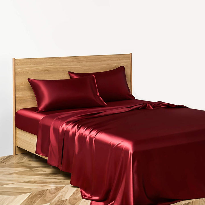 Sleek Satin Bedding Set