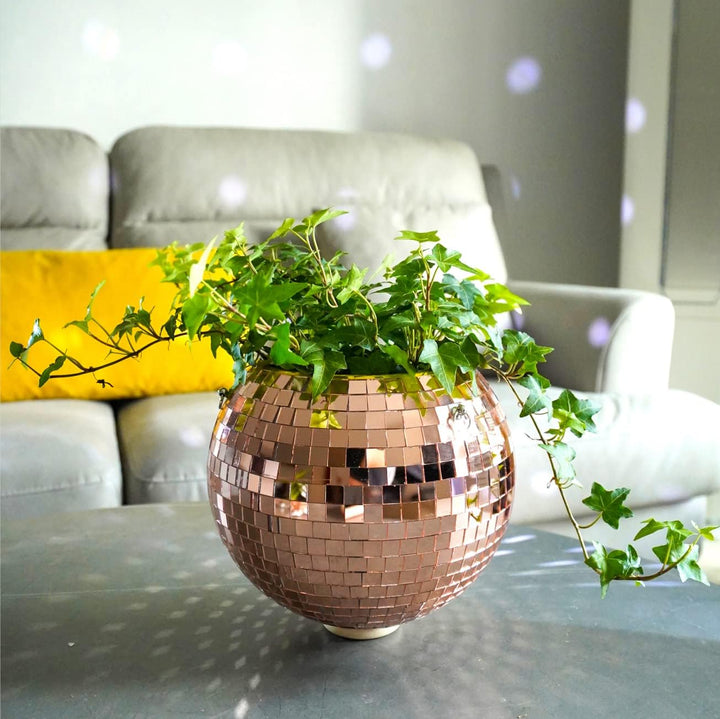 Disco Ball Planter