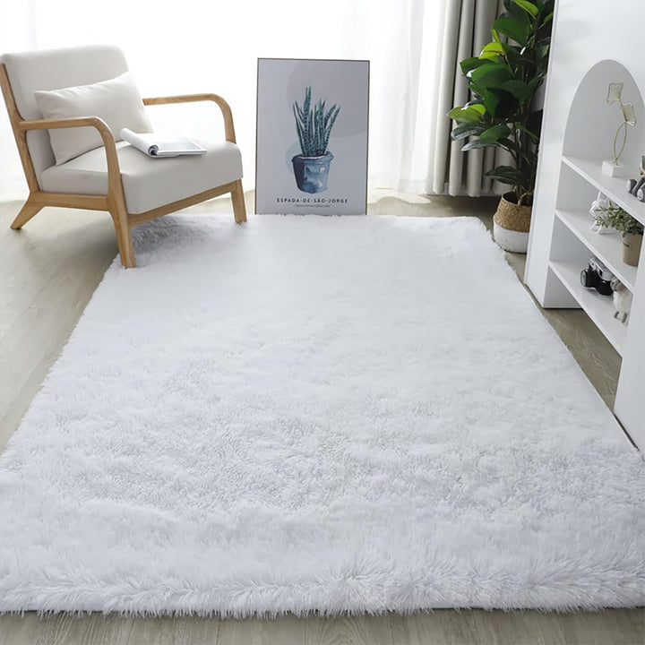 Fluffy Area Rug (12 Color Options)