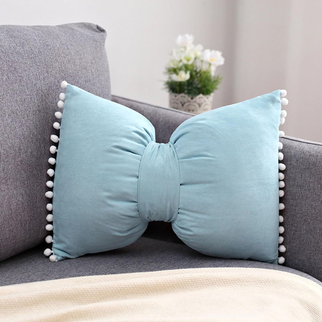 Classic Bow-Tie Decorative Pillow