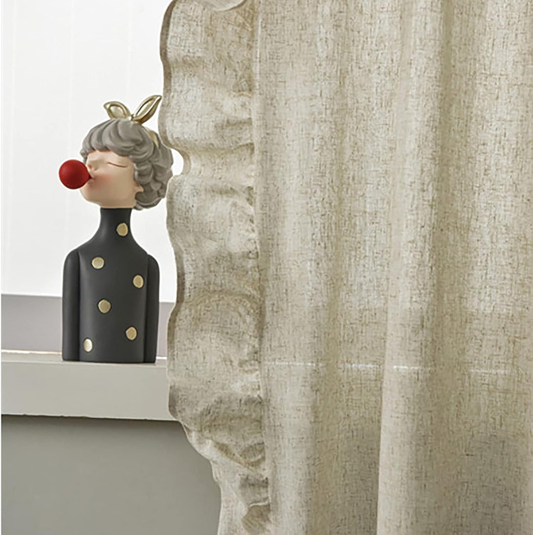 Delicate Ruffles Curtain