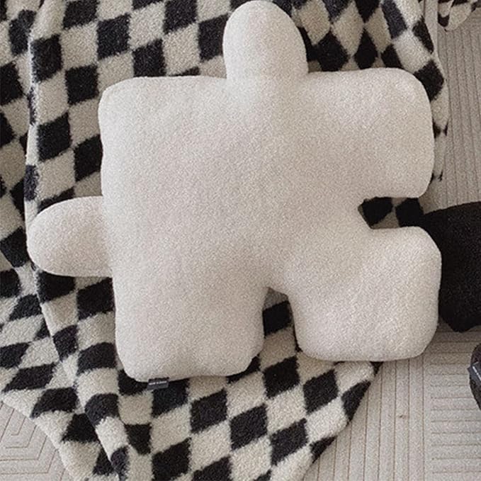 Puzzle Piece Decorative Pillow