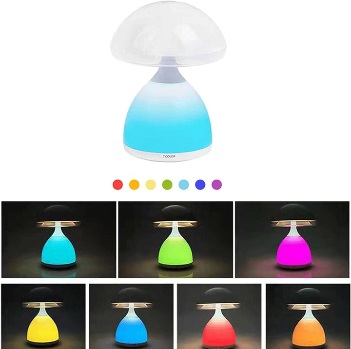 Color Changing LED Mushroom Lamp