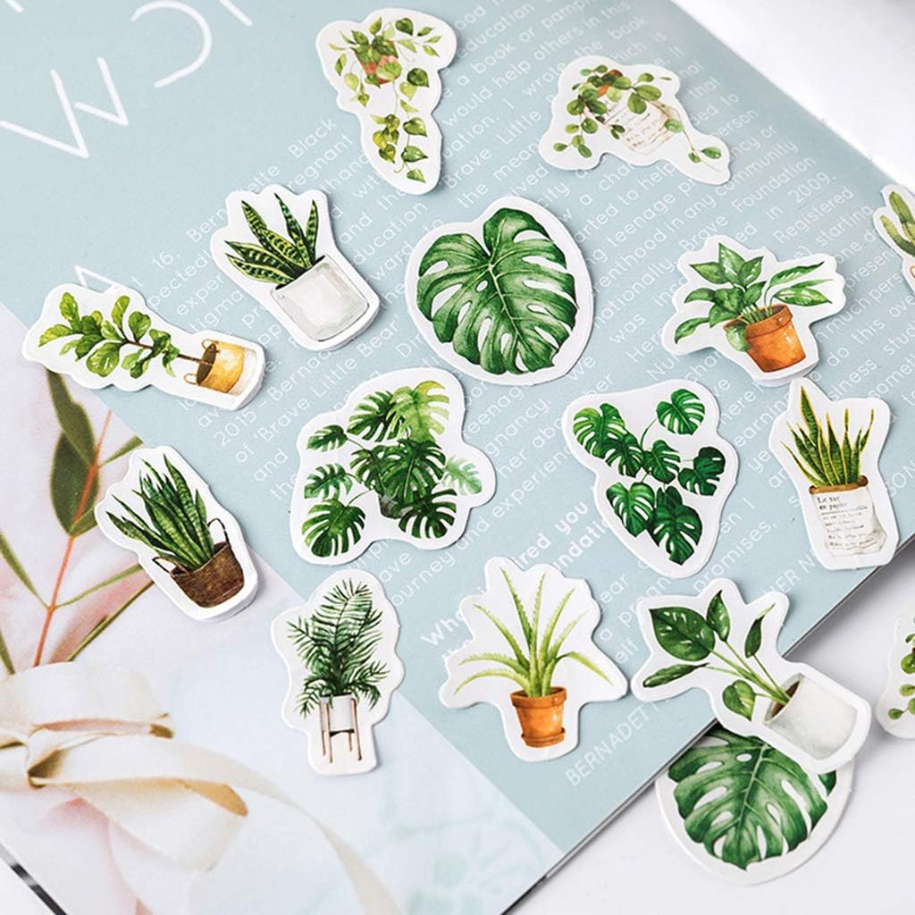 Green Plants Stickers