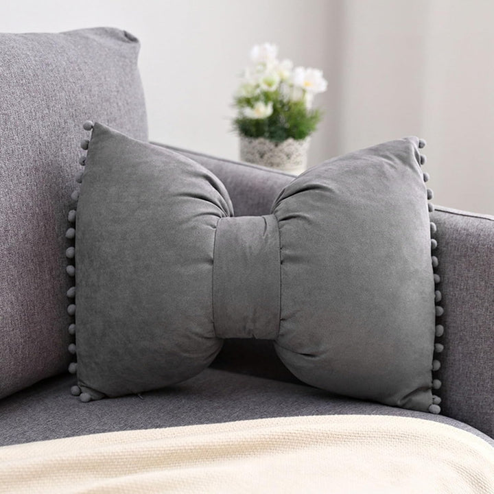 Classic Bow-Tie Decorative Pillow