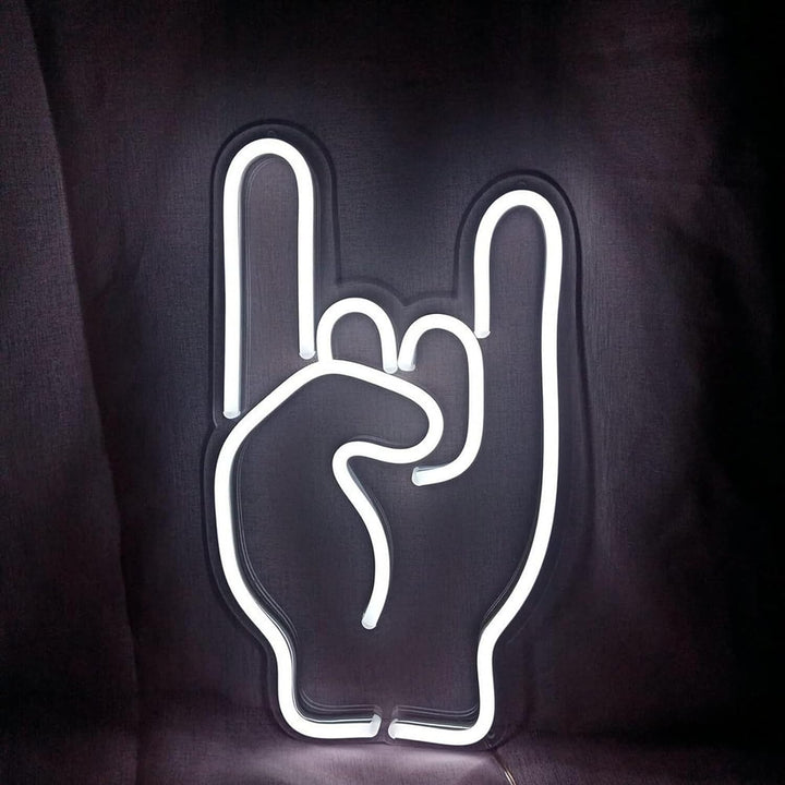 Rock On Neon Light