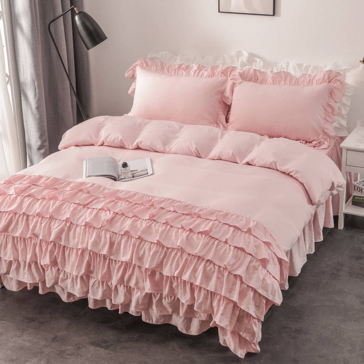 Ruffle Cloud Core Bedding Set