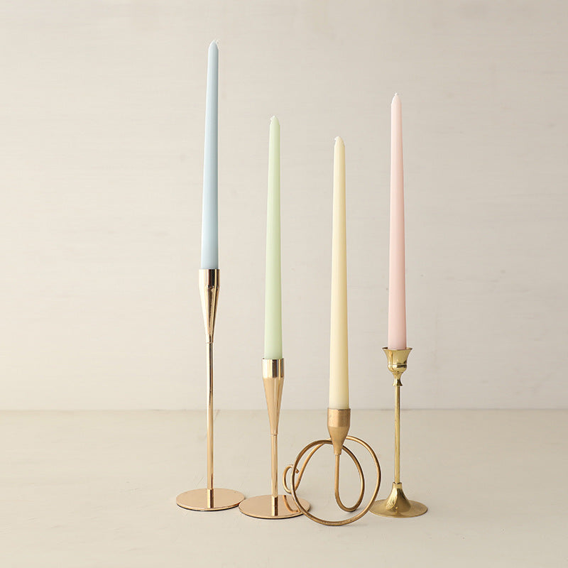 4-Pack Multicolored Long Candles