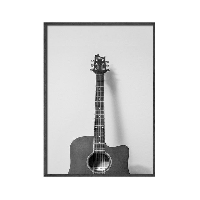 Black & White Vinyl Canvas Posters