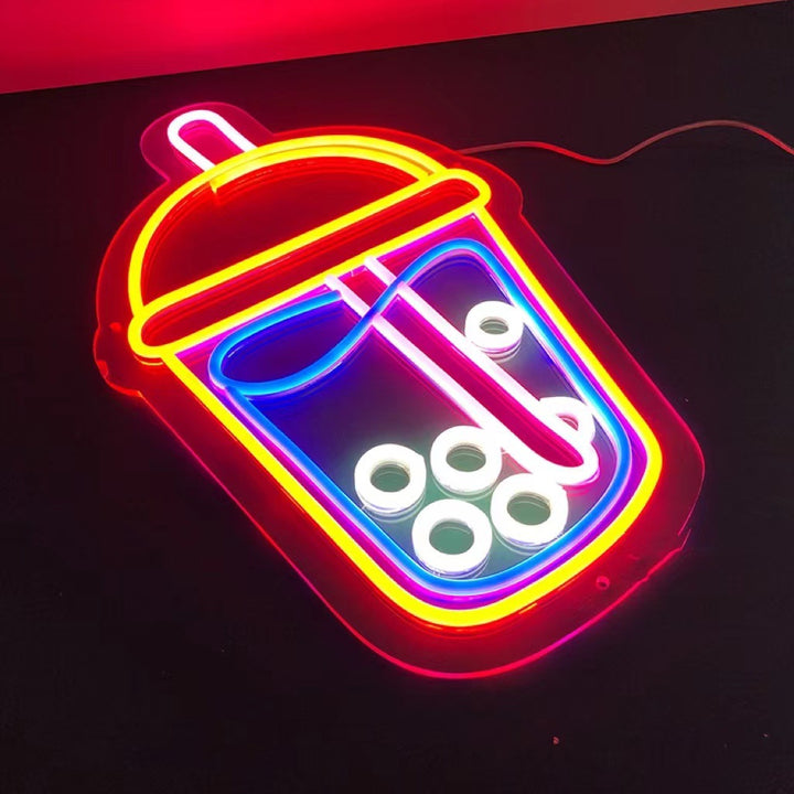 Bubble Tea Neon Light