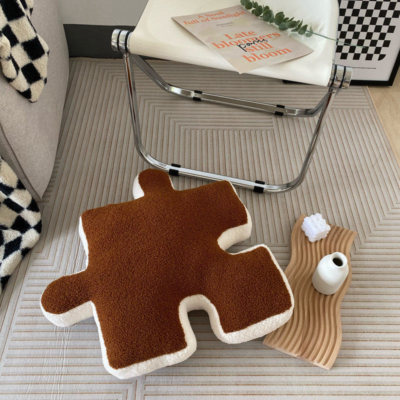 Puzzle Piece Decorative Pillow