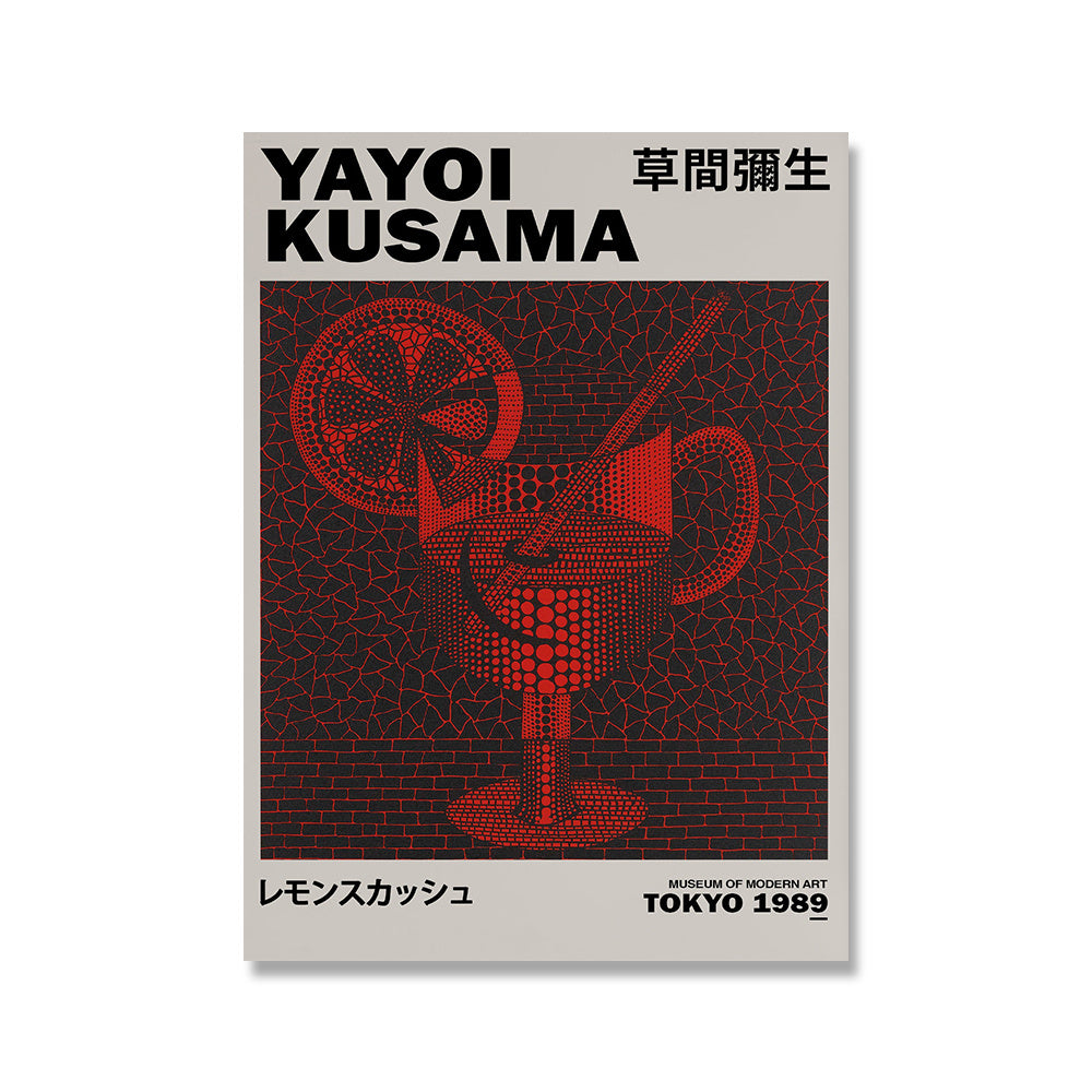 Yayoi Kusama Canvas Posters