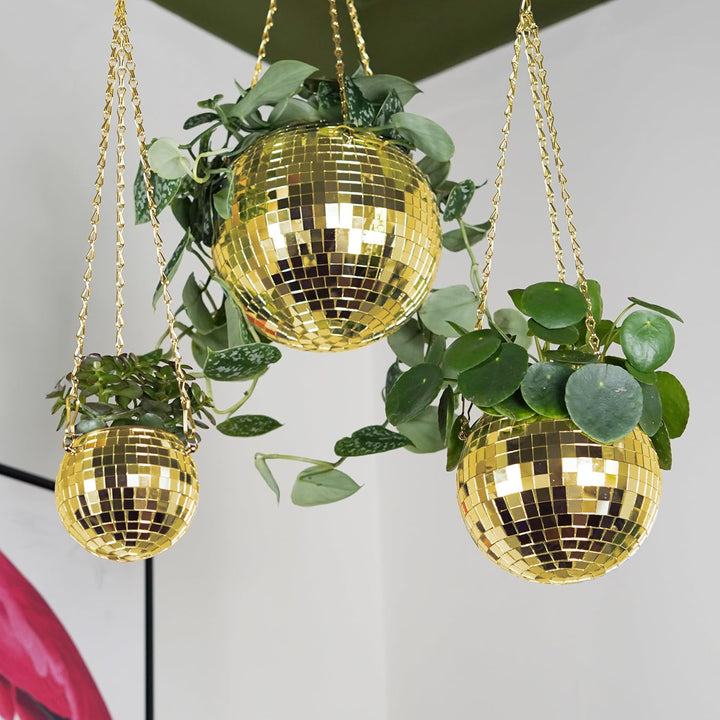 Disco Ball Planter