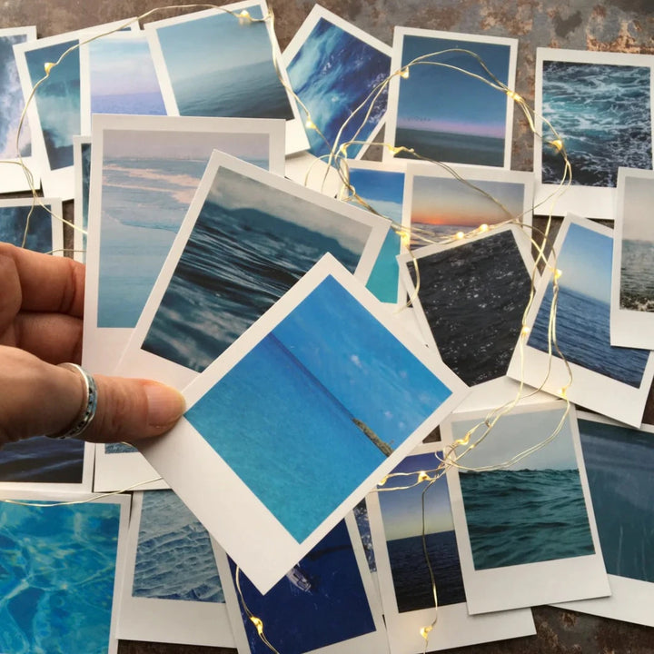 Water Polaroid Stickers