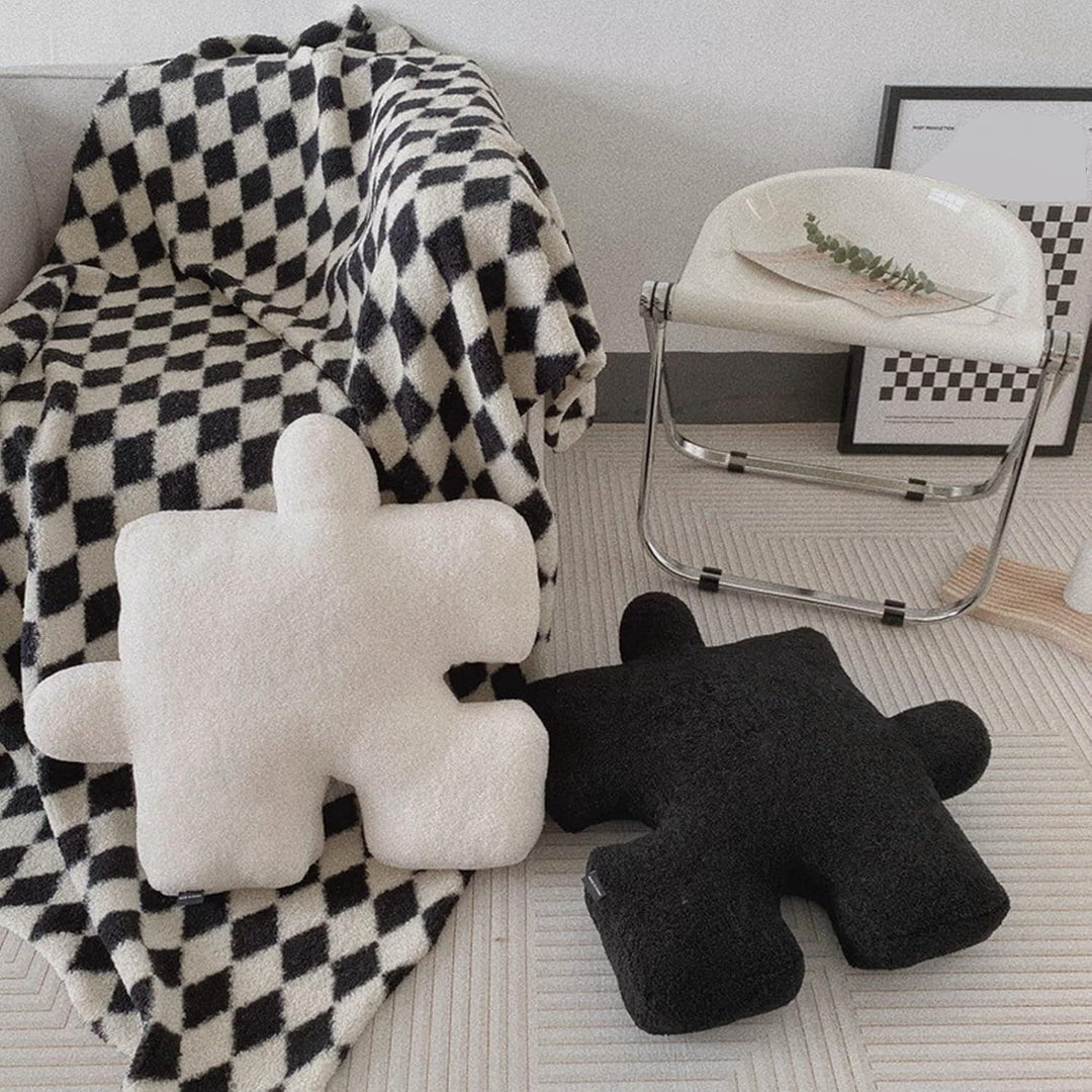 Puzzle Piece Decorative Pillow