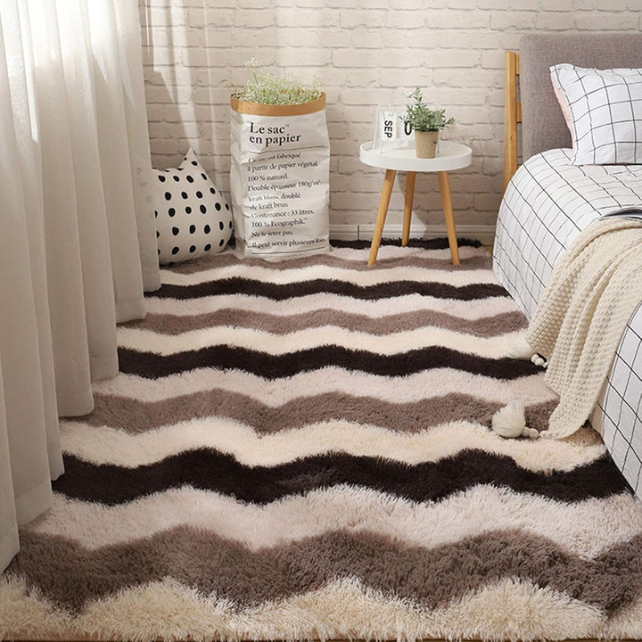 Plush Pattered Area Rugs (5 Options)