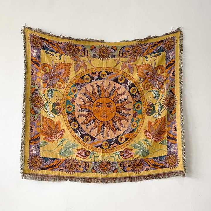 Radiant Sun Woven Blanket