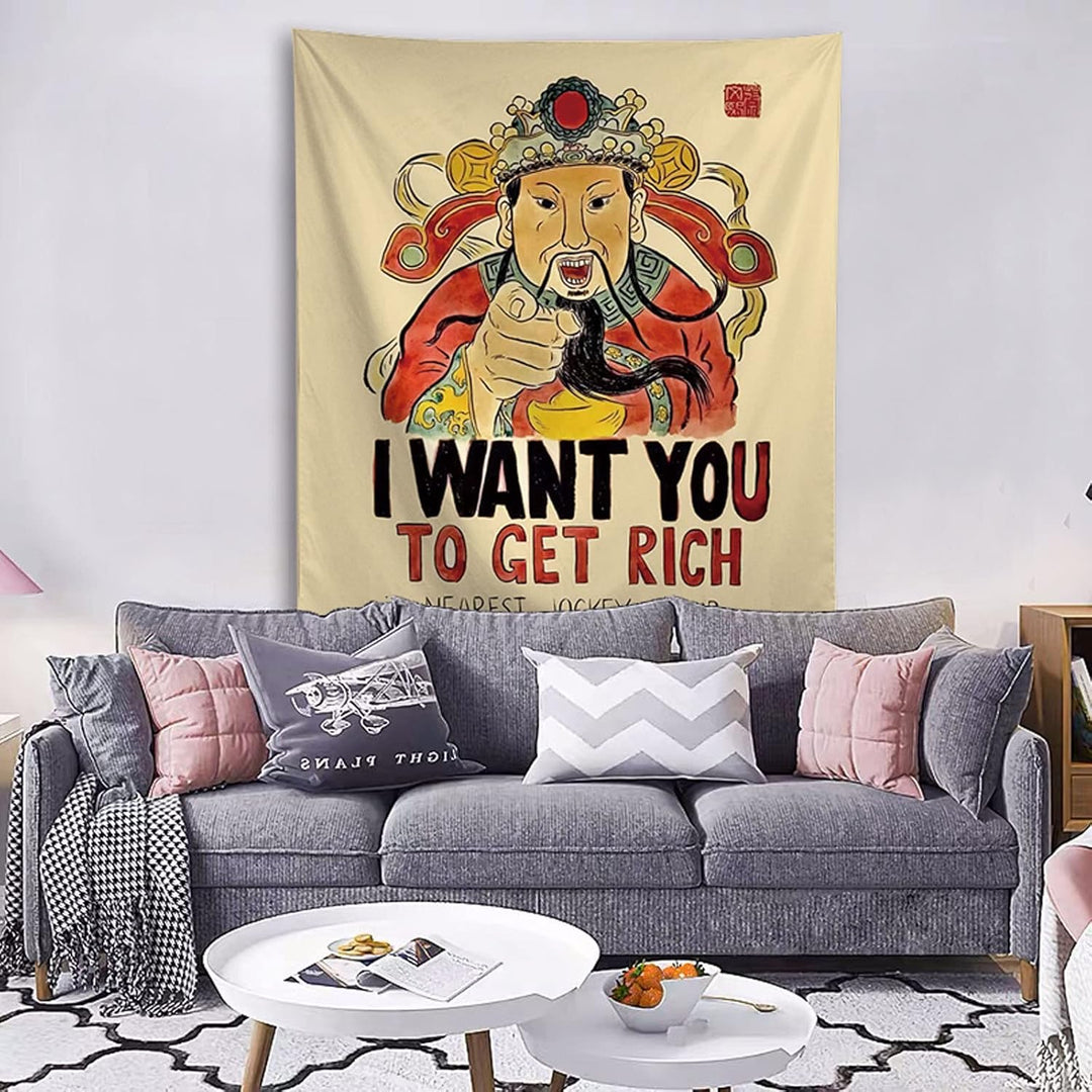 I Want You To Get Rich Tapestry