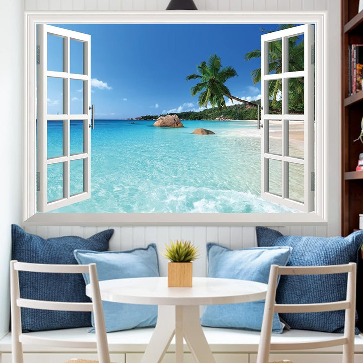 Caribbean Outside Your Window Tapestry