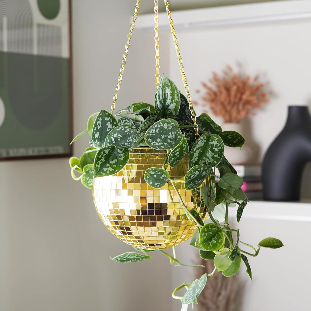 Disco Ball Planter