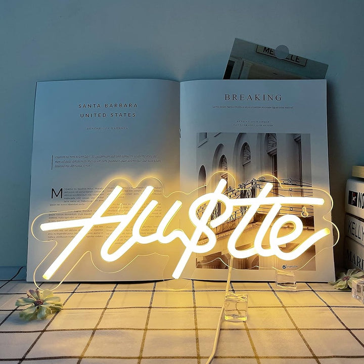 Hu$tle Neon Light