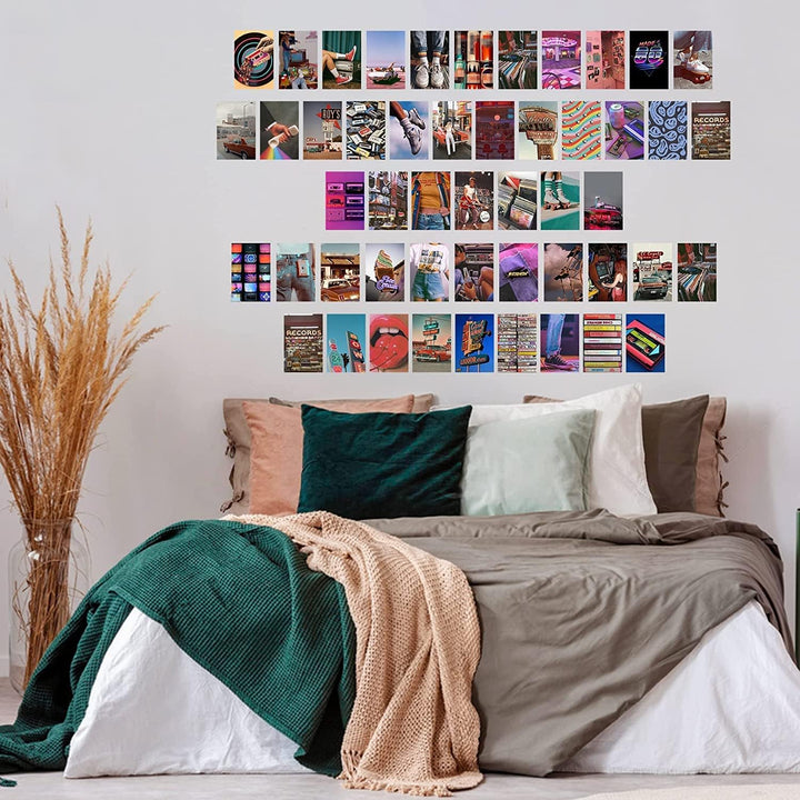 Indie Kid Wall Collage Kit - 50pcs