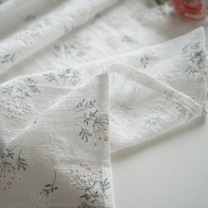 Clove Flower Tassel Linen Tablecloth