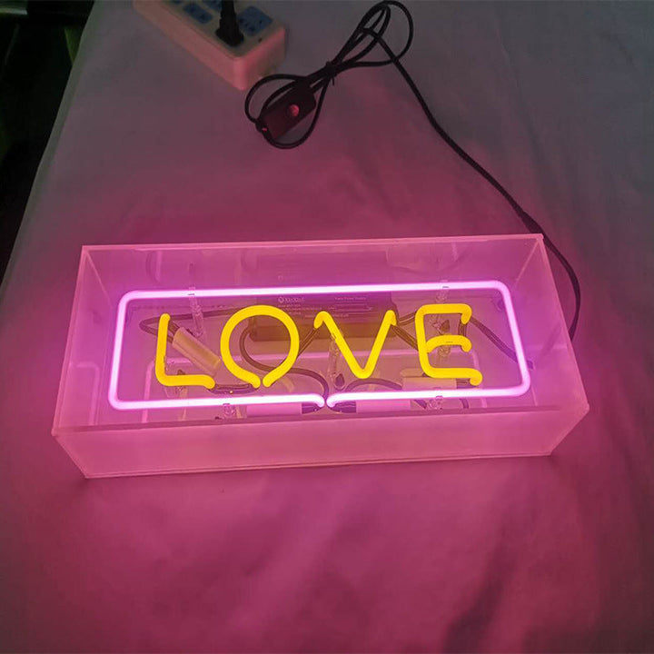 Love Table Neon Light