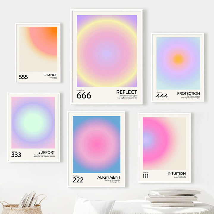 Angel Numbers Canvas Posters