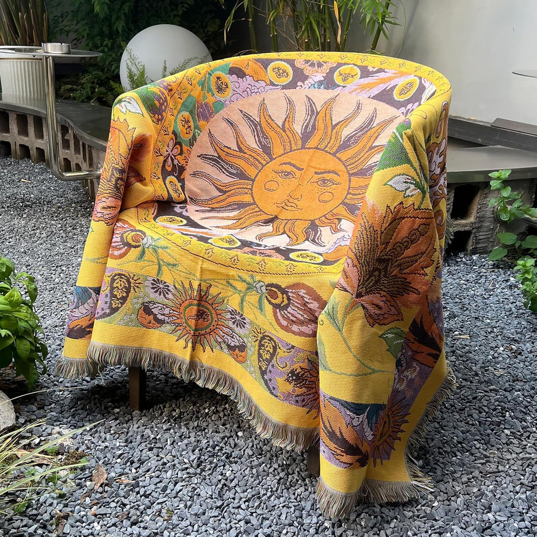 Radiant Sun Woven Blanket