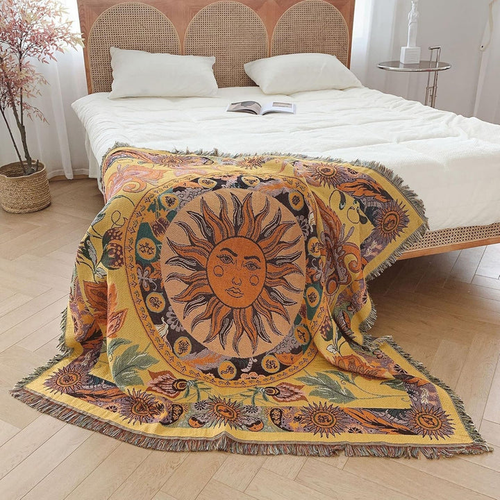 Radiant Sun Woven Blanket