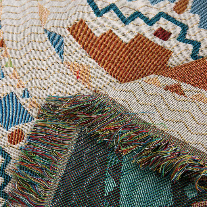 Nomad's Path Woven Blanket