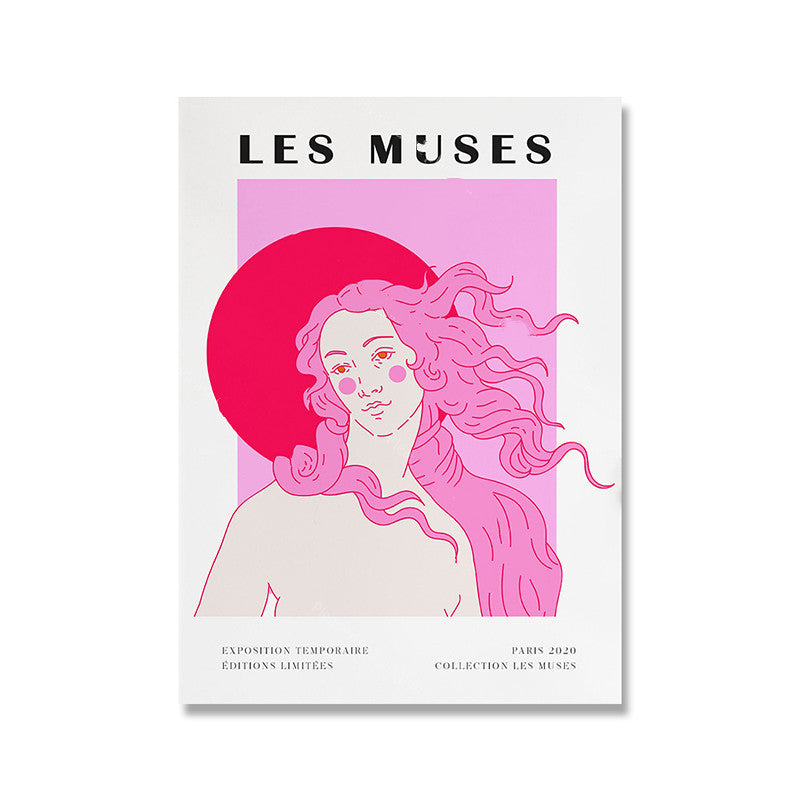 Pink Artsy Canvas Posters