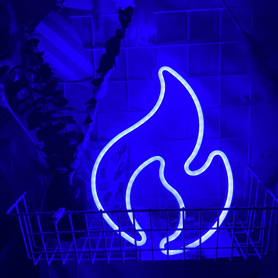 Fire Flame Neon Light (6 Color Options)