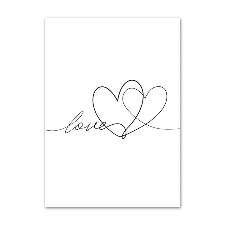 Fine Lines Canvas Posters