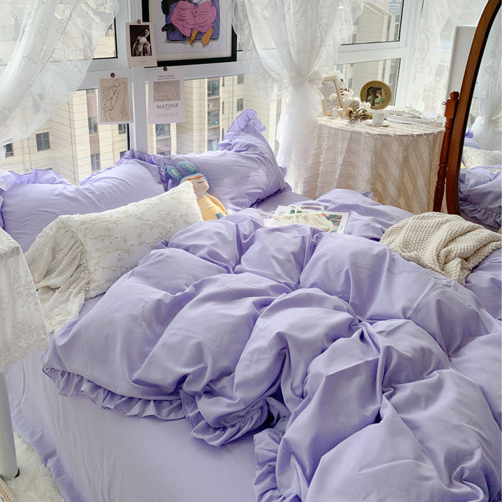 French Ruffles Bedding Set