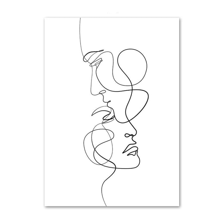 Fine Lines Canvas Posters