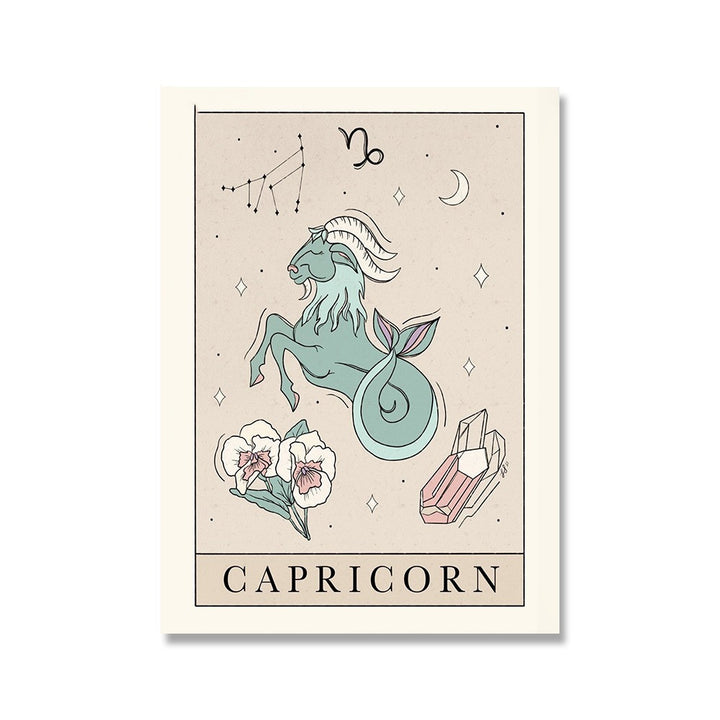 Horoscope Tarot Canvas Posters