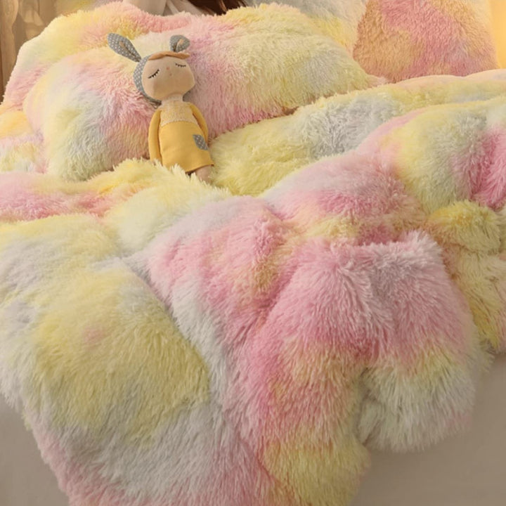 Fluffy Bedding Set - Ice Cream