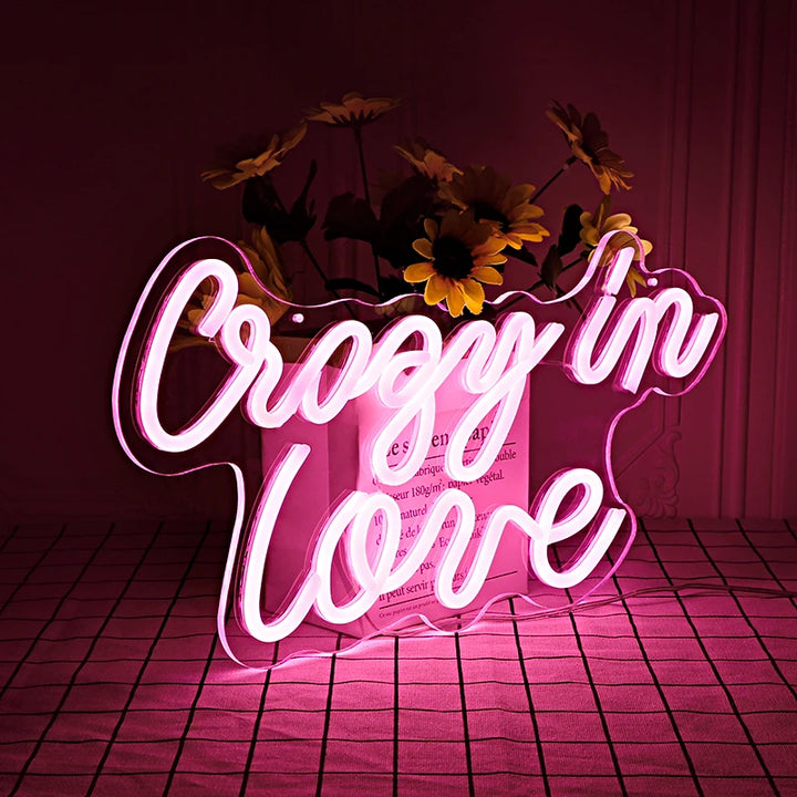 Crazy In Love Neon Light