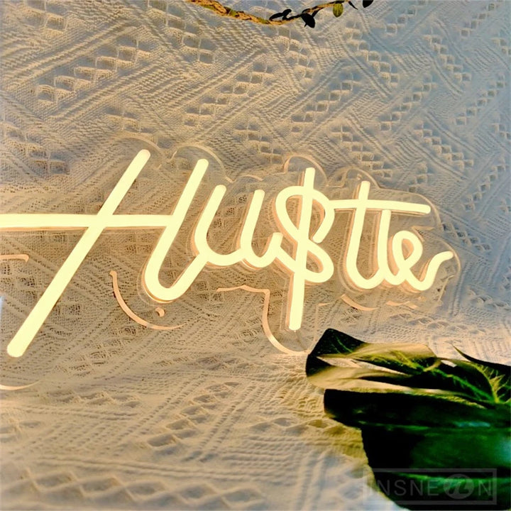 Hu$tle Neon Light