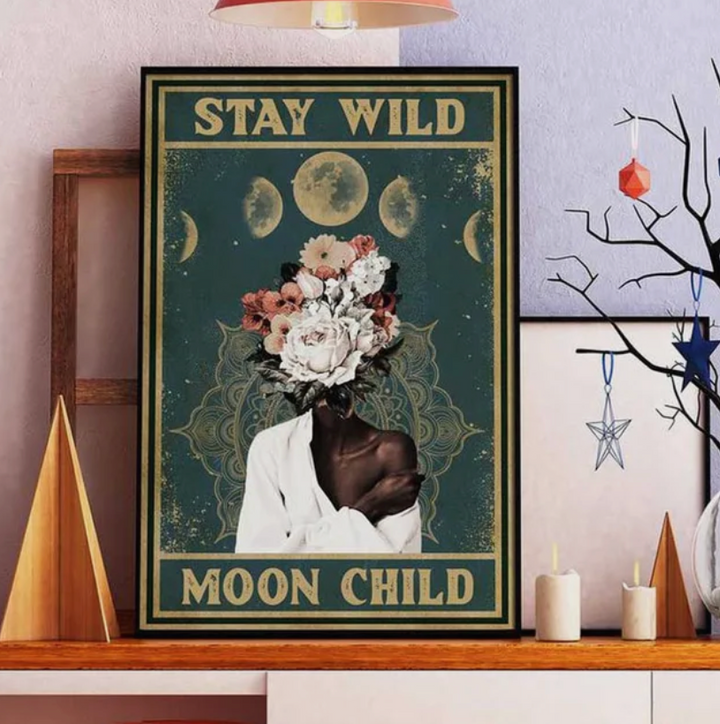 Retro Mind Motto Canvas Posters