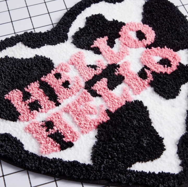 Hello Hello Cow-Print Heart