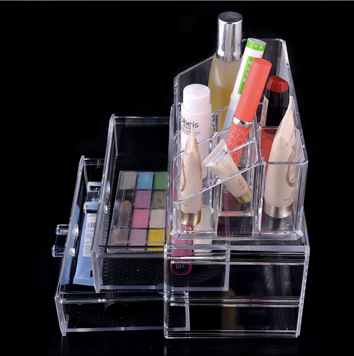 Transparent Makeup Organizer