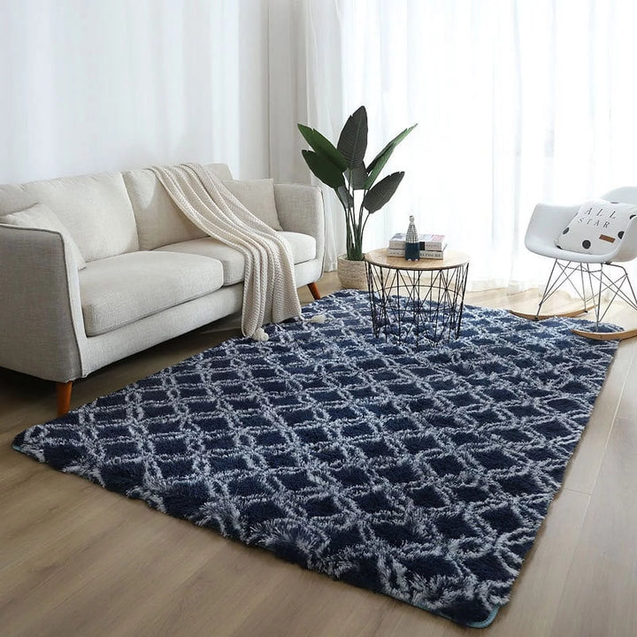 Plush Pattered Area Rugs (5 Options)