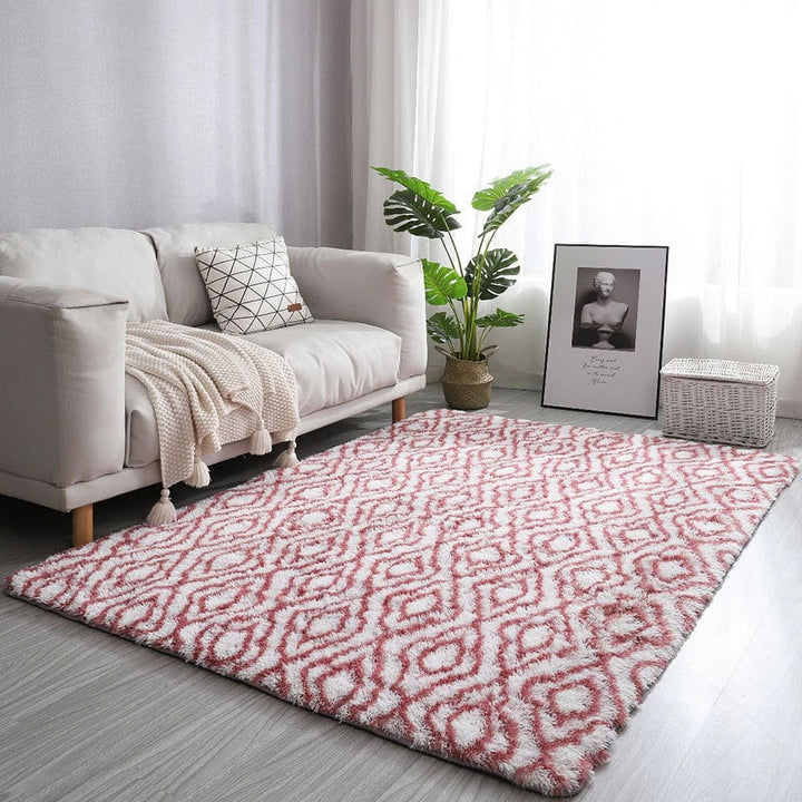 Plush Pattered Area Rugs (5 Options)