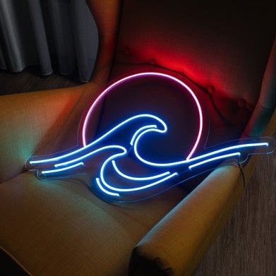 Sunset Wave Neon Light