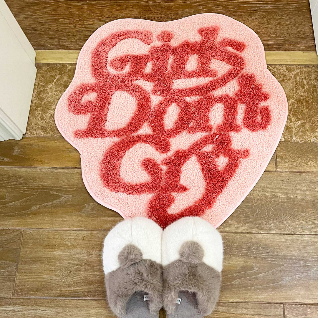 Girls Don't Cry Accent Rug