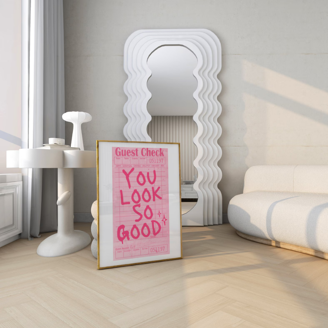 You Look So Good Canvas Poster